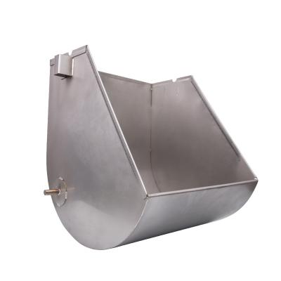 China Factory direct sales stainless steel anti-corrosion whole drawing trough without welding large pig trough for pig farm equipment for sale