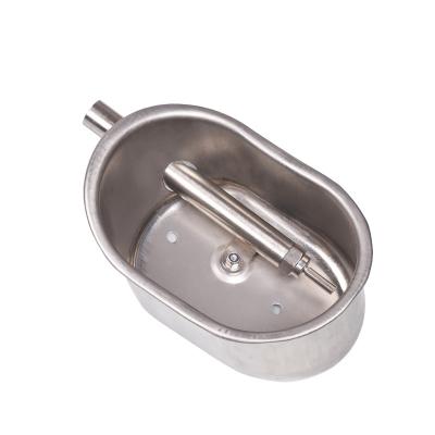 China Pig Plant Outlet Stainless Steel Bowl Pig Drinking Water Bowl Drinking Station For Pigs for sale