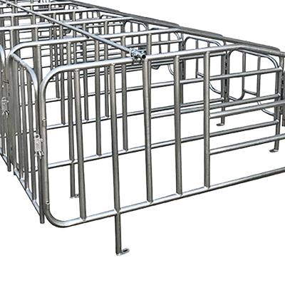 China Farm Animal Agriculture Equipment Hog Cage Stainless Steel Sow House Pig Farrowing Cage for sale