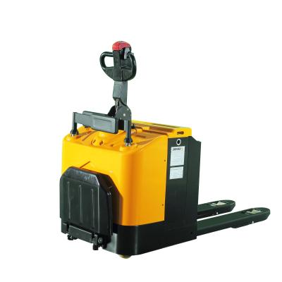 China Garment Shops 2T Electric Forklift Pallet Counterweight Red Steerable Type Tow Truck With Lead Acid Battery for sale