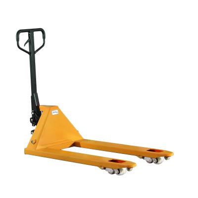 China Hotels Hand Pallet Truck China PU 3000kgs Length 1150mm W 550mm for sale