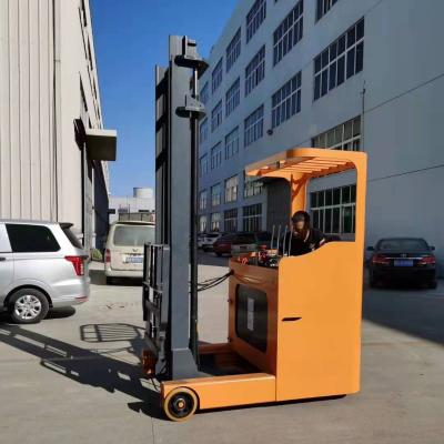 China New Building Material Stores Walkie Stacker Reach 2 Ton Electric Forklift Motor Multi Direction Forklift for sale