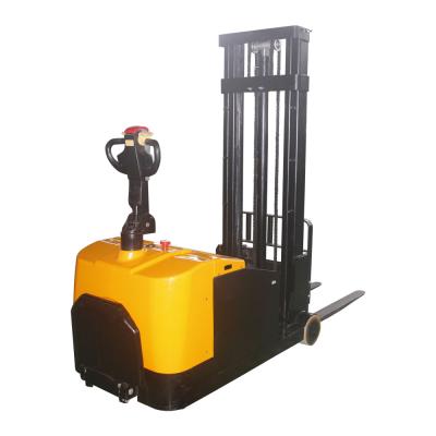 China Building Material Shops Motor Controller CPU 1 Ton Lifting Equipment Jack Pallet Truck Electric Lift Truck for sale