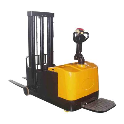 China Building Material Shops Automatic Transmission Welding Pump Container Stacker Hand Stacker Forklift for sale