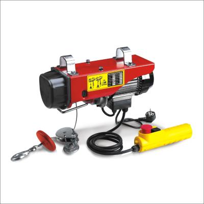 China PA1000 Hotels Factory Price Safety Low Construction Mini Electric Wire Rope Hoist for sale