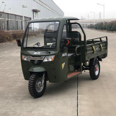 China ChinaTop Quality 2t Cabin Cabin Enclosed Cargo Wheel Cargo Enclosed Passenger Tricycle Heavy Duty Tricycle for sale