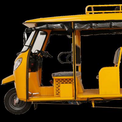 China The passenger 200CC zongshen high quality powerful enclosed trolley gasoline passenger tricycle on hot sale for sale