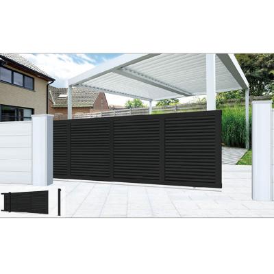 China Screw Assembly Brand Top Canopy Aluminum Alloy Sliding Folding Entry Door Yard for sale