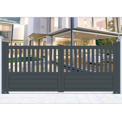 China Perfect Welding Hot Sale Aluminum Fences And Gates For Homes Powder Coated Driveway Swing Gates for sale