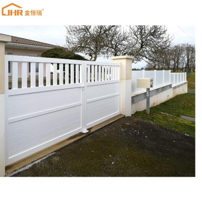 China Perfect Weld Aluminum Modern 8ft Tall Gate For Driveway Automatic Swing Gate for sale