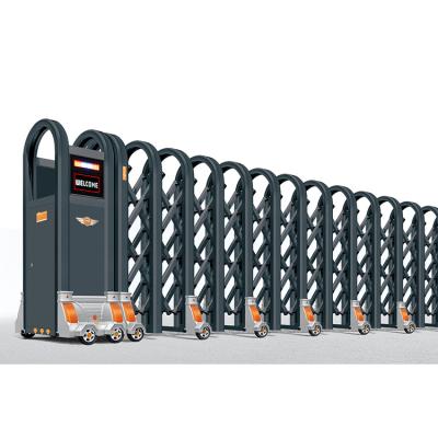 China Remote Control Aluminum Expanding Door Automatic Factory Gate for sale