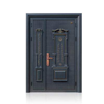 China Contemporary Aluminum Security Doors Entrance Residential Homes for sale