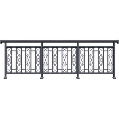 China Perfect Welding Customized Exterior Railings Of Various Railings for sale