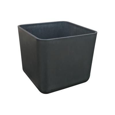 China Custom Indoor Outdoor Garden Flower Pot Plastic Square Flower Pots Pots Durable Material Great For Plants for sale