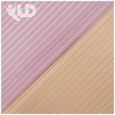 China Waterproof Fabrics Premium 100% Polyester Yarn-Dyed Striped Pajamas Fabric for sale