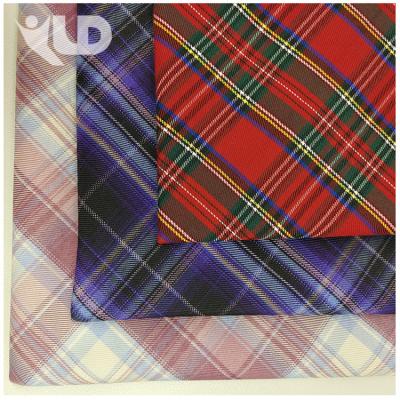 China Breathable Cheap Custom Made 100% Polyester JK Grid Uniform Yarn-Dyed Plaid Skirt Fabric Students In JK School Uniform Fabric for sale