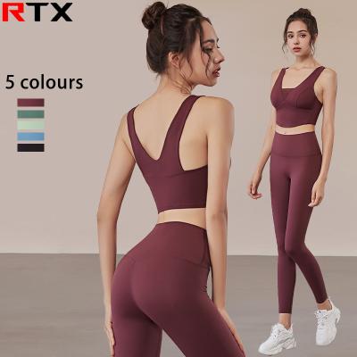 China High quality breathable other sportswear leggings and sports bra yoga panty set skinny women's yoga tracksuit mesh yoga bra for sale