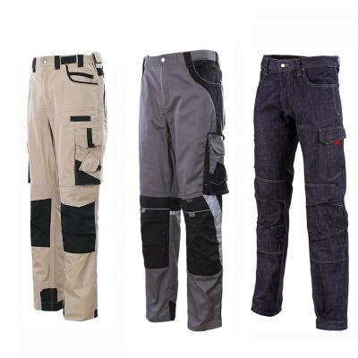 China Cotton Customized Work Cargo Pants Uniforms Workwear Manufacturer For Men for sale