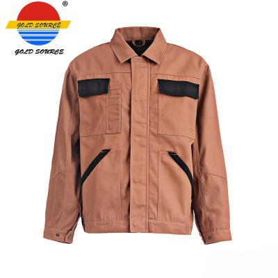 China Road European export 320gsm canvas khaki work jacket for sale