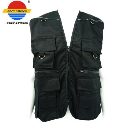 China Anti Shrink Work Wear Uniform Fishing Vest With Multi Pockets for sale