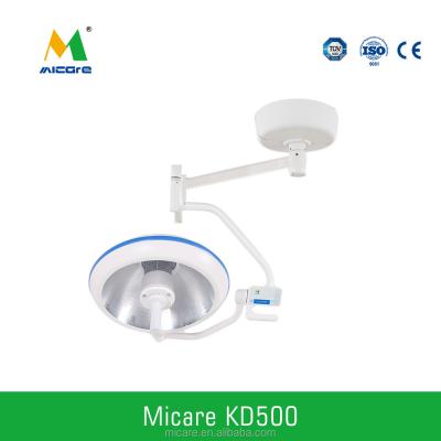 China Ceiling Single Operation Hospital D500 Dome Light Shadowless O.T. Light D500 for sale