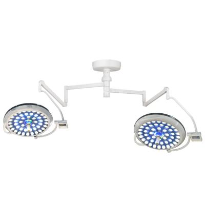 China Multicolor Metal E700 / 700 Double Dome Ceiling LED Led Surgical Operation Light for sale