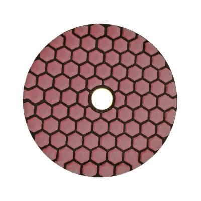 China Flexible Hand Polisher 3inch 4inch 5inch 6inch 8inch Diamond Sponge Polishing Pad/Marble Stone Pads for sale