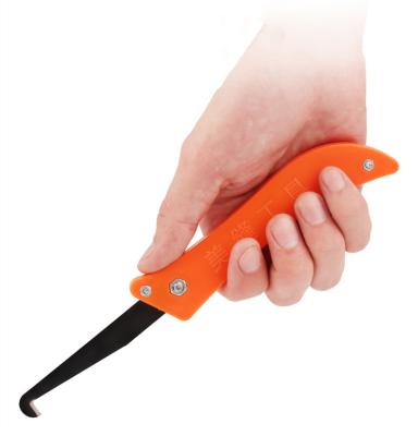 China Household Caulking Tools Professional JNZ Tile Gap Repair Tool Hook Knife Cleaning and Removing Old Grout Handy Tools Gap Hook Knife for sale