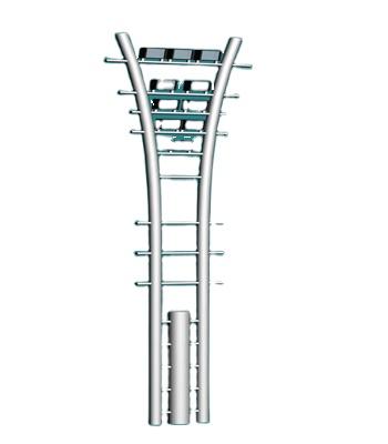 China Sports Stadium Senfa Rechargeable High Mast Light High Mast Stage Lighting 1200w High Mast Light for sale