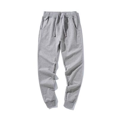 China High Quality Thick 100% Cotton Cargo Sweatpants Anti-Wrinkle Slim Thermal Fleece Mens Custom Warm Joggers Jogger Pants Casual Custom OEM ODM for sale