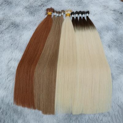 China High Quality Silky Straight Wave Pre Bonded Nano Hair Ring Hair Nano Tip Virgin Hair Extensions for sale