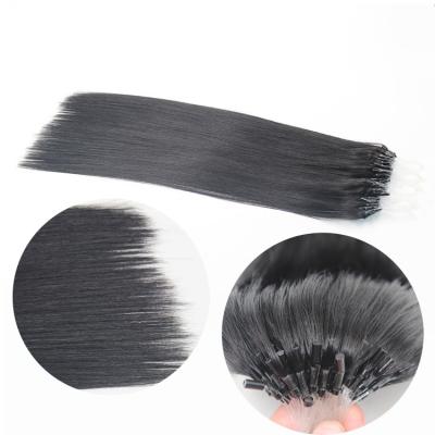 China Microlink Silky Straight Big Wave Plant Double Pulled Hair Extensions for sale