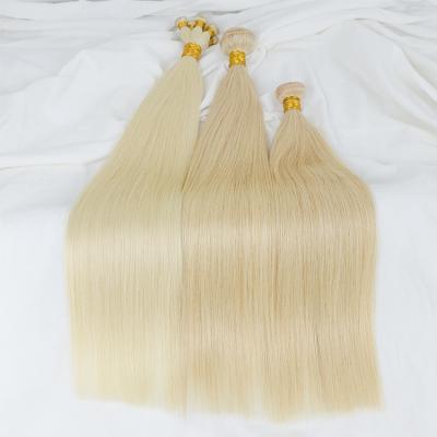 China Best Quality Silky Straight Super Double Wave Hair Machine Weft Raw Hand Drawn Tied Flat Hair Weft Extensions for sale