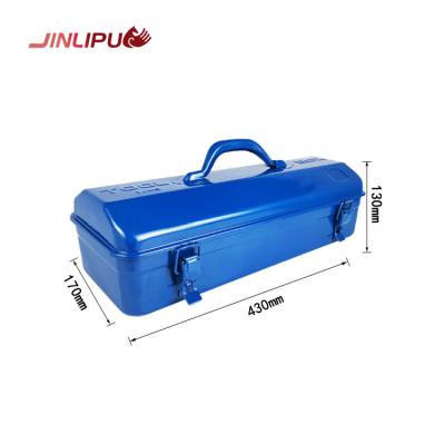 China Convenient Y-410 Customized travel convenient metal toolbox large capacity iron toolbox various customized colors simple iron gift box for sale