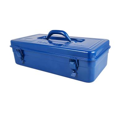 China Convenient T-410A Customized travel convenient metal toolbox large capacity iron toolbox various customized colors simple iron gift box for sale