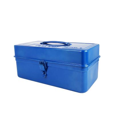 China Convenient T-360B High quality customized household Metal tool box customized color iron storage box travel commercial gift box for sale