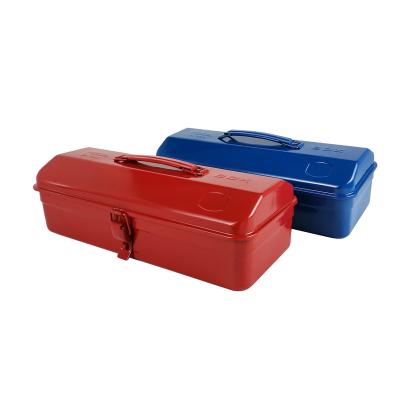 China Convenient Y-350 High quality customized household metal toolbox customized color iron storage box travel commercial gift box for sale