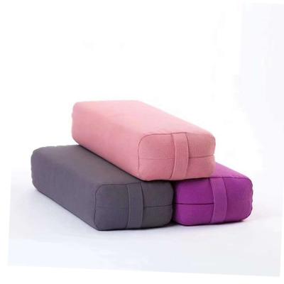 China Portable Trainnng Rectangle Shape Fitness Yoga Bolster Pillow for sale