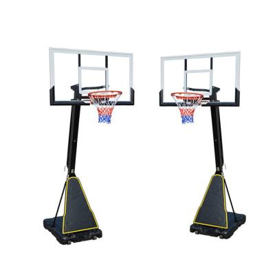 China Portable Steel Fiberglass Basketball Stand Basketball Goal Hoop Stand for sale