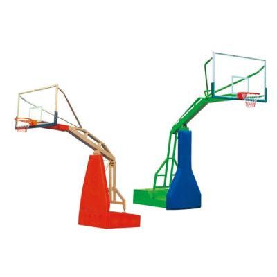 China Portable Fiberglass Hoop Stand Mobile Basketball Stand for sale