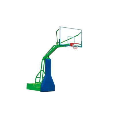 China Fiberglass Height Adjustable Portable Mobile Sports Equipment Basketball Hoop Stand for sale