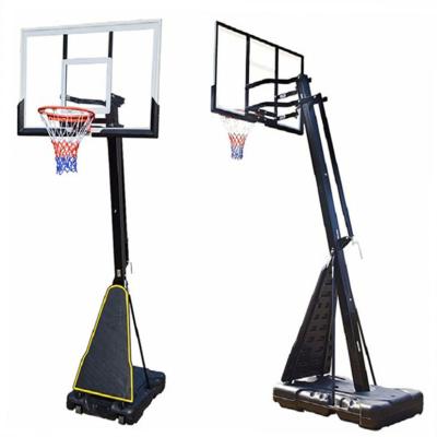 China Quick Delivery Indoor Gift Goal Couriers Portable Basketball Rack for sale