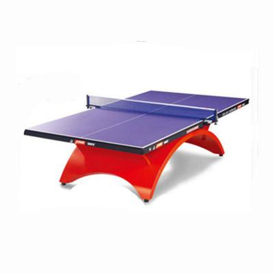 China Foldable Table Sports Indoor Ping Pong Table With Locking Wheels for sale