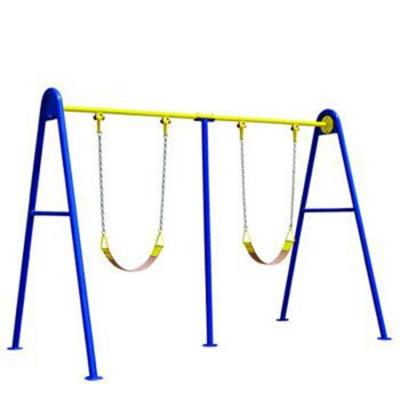 China Super Comfortable Garden Outdoor Swing Sets Outdoor Amusement Park Swing Doubles Adult Swing Sets for sale