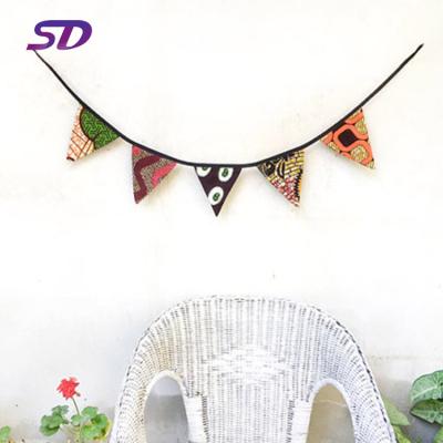 China Party Happy Birthday High Quality Custom Atmosphere Decorated String Bunting Hanging Flags for sale