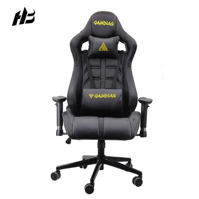 China High Quality Ergonomic PC Computer Swivel Gaming Chair Gamer RGB Gaming Chair Custom Logo Rotating for sale