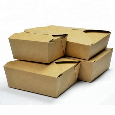 China Biodegradable food box packaging, food parcel box, food grade cardboard box for sale