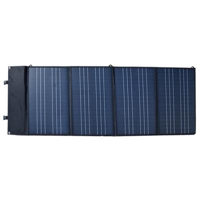 China Folding Folding Solar Power System Station System Charger 120W Kit Panels Portable Solar Panel with Power Bank for sale