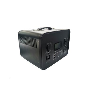 China Type C No Gasoline No Noise Outdoor Campers Rvs Life Po4 Lithium Generator Set 1200W 1050Wh for sale