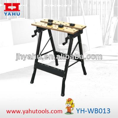 China Versatile Folding Table and Work Clamp Bench Vise 100kgs for sale